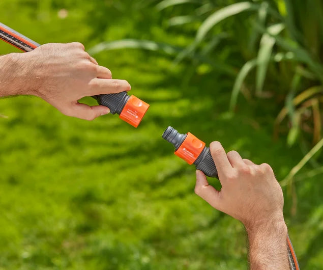 GARDENA Profi-System-Kupplung, Verbindungsstück für zwei Gartenschläuche, 3/4 Zoll