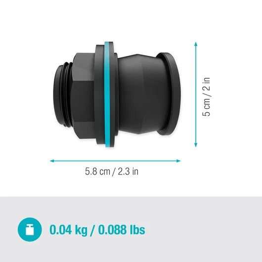 Tank Connector Push In (G1" / G3/4")