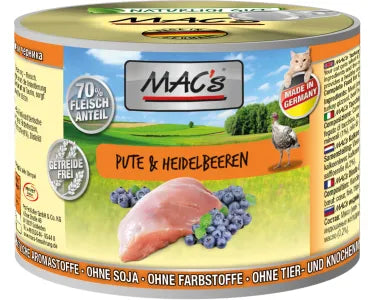 MAC’s  Pute und Heidelbeeren
