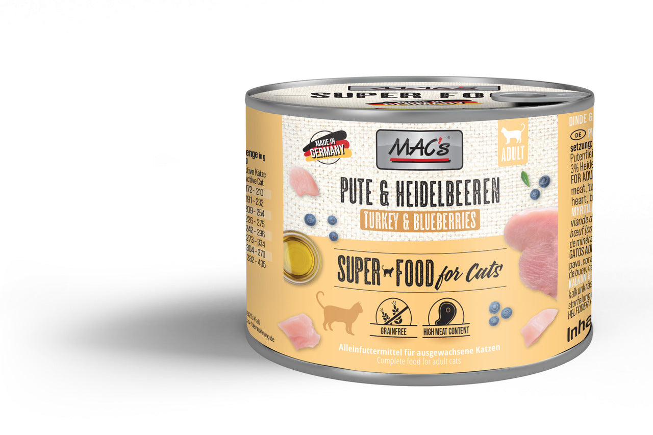 MAC’s Pute, Rind+Heidelbeeren