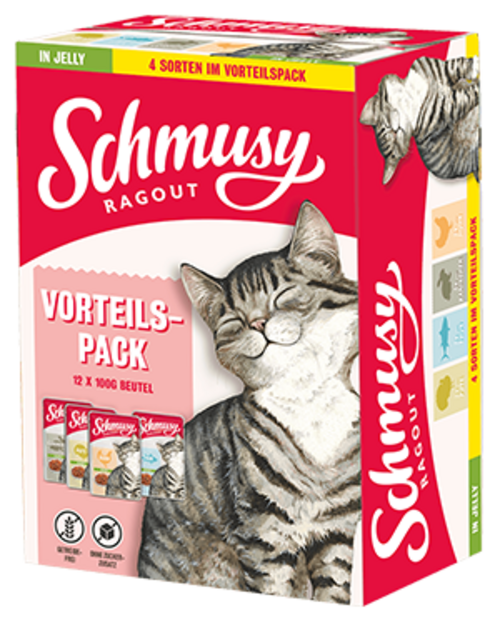 Schmusy Ragout Vorteilspack in JELLY