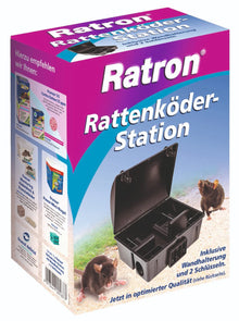 Ratron Rat Bait Station 1 Bait Box + 2 Keys