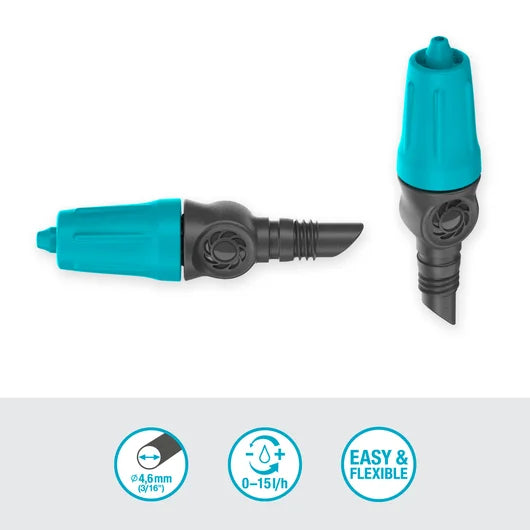 GARDENA Micro-Drip-System Regulierbarer Endtropfer 0–15 l/h