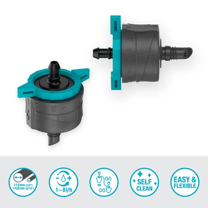 GARDENA Micro-Drip-System Regulierbarer Endtropfer, druckkompensierend