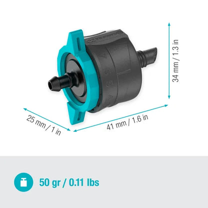 GARDENA Micro-Drip-System Regulierbarer Endtropfer, druckkompensierend