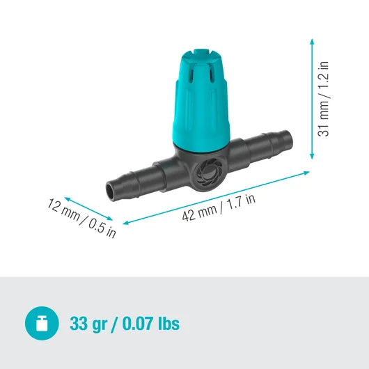 Micro-Drip-System Small Area Nozzle - Contents: 10 small area nozzles, 1 end cap