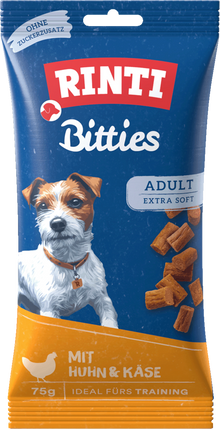 Rinti Bitties with Chicken + Cheese - Pouch