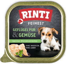 Rinti Finest Pure Poultry & Vegetables - Tray