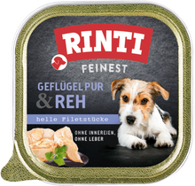 Rinti Finest Pure Poultry & Venison - Tray