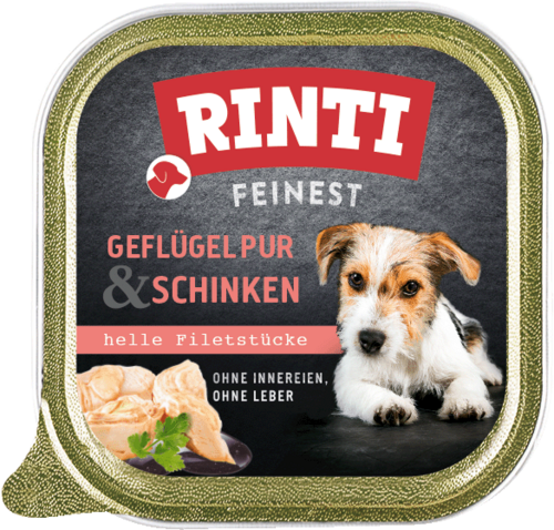Rinti Feinest Geflügel pur & Schinken - Schale