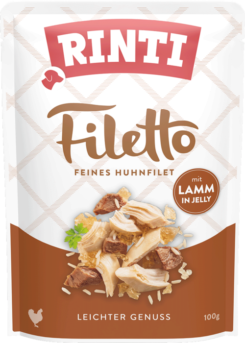 Rinti Filetto Huhnfilet mit Lamm - Frischebeutel