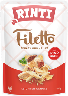 Rinti Filetto Chicken Fillet with Beef - Fresh Pouches