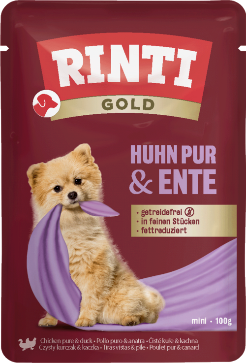 Rinti Gold Huhn Pur & Ente - Frischebeutel