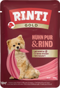 Rinti Gold Huhn Pur & Rind - Frischebeutel