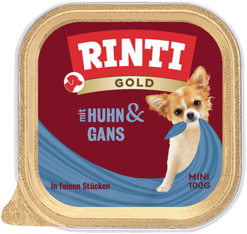Rinti Gold mini Huhn & Gans - Schale