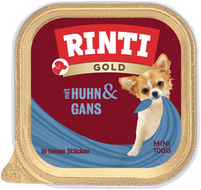 Rinti Gold Mini Chicken & Goose - Tray