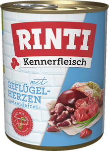 Rinti Kennerfleisch Poultry Hearts - Can