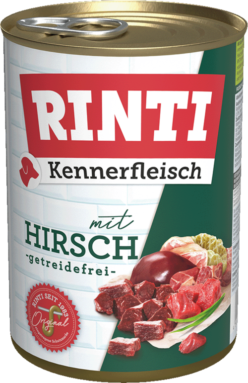 Rinti Kennerfleisch Hirsch - Dose