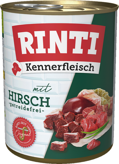 Rinti Kennerfleisch Hirsch - Dose