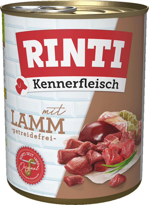 Rinti Kennerfleisch Lamm - Dose