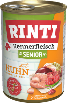 Rinti Kennerfleisch Senior - with Chicken - Can