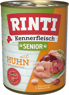 Rinti Kennerfleisch Senior - with Chicken - Can