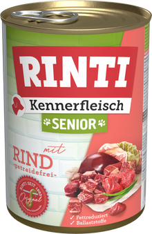 Rinti Kennerfleisch Senior - with Beef - Can