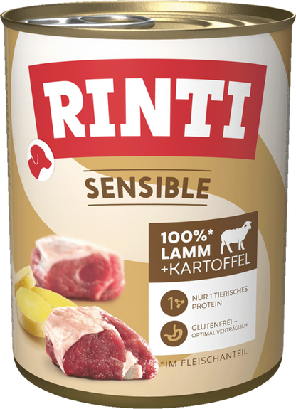 Rinti Sensible Lamm + Kartoffel - Dose