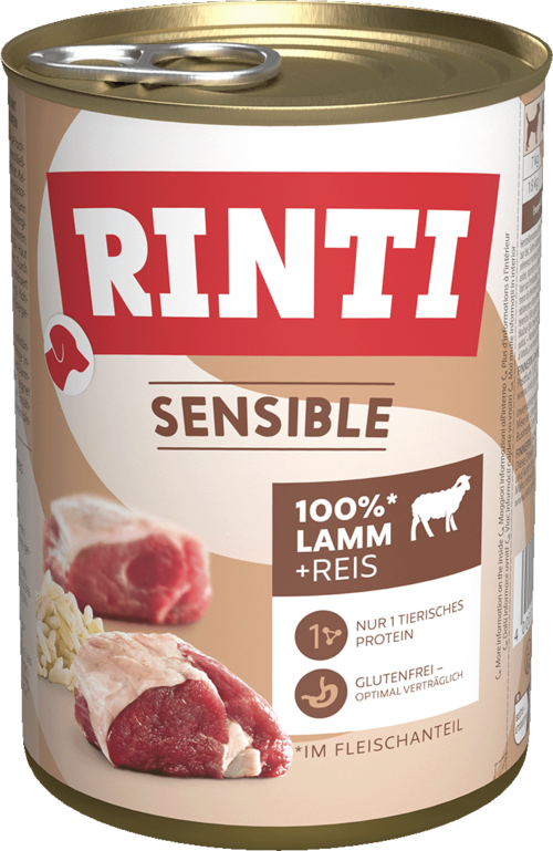 Rinti Sensible Lamm + Reis - Dose