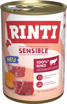 Rinti Sensible Beef + Sweet Potato - Can