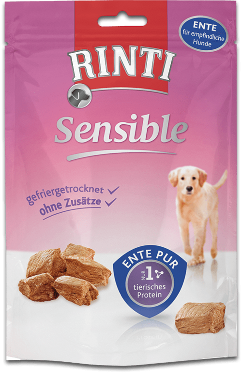 Rinti Sensible Snack Ente pur (gefriergetrocknet) - Beutel