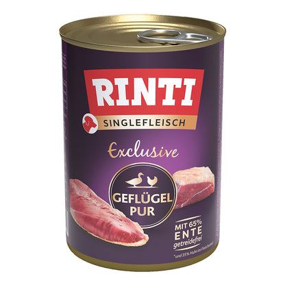 Rinti Single Meat Exclusive Poultry Pure - Can