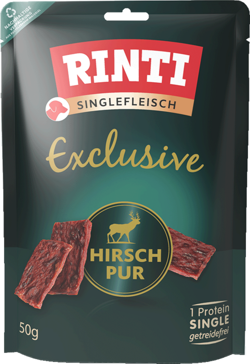 Rinti Singlemeat Exclusive Pure Venison - Pouch