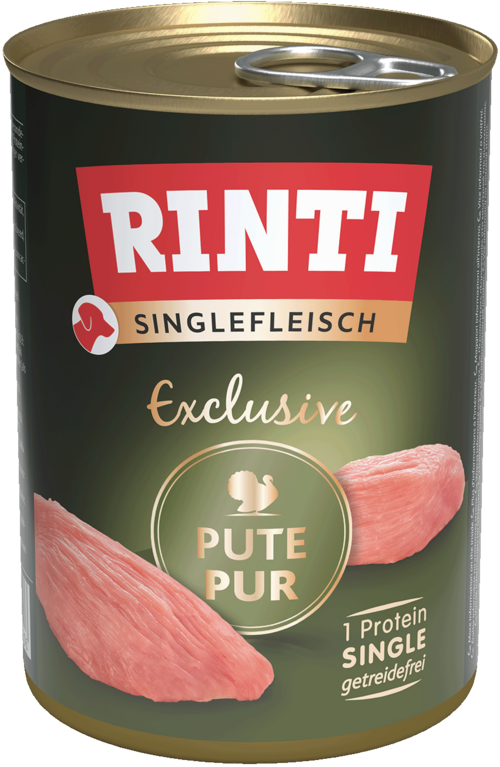 Rinti Singlefleisch Exclusive Turkey Pure - Can