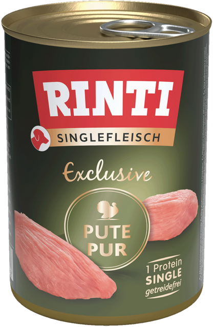 Rinti Singlefleisch Exclusive Turkey Pure - Can