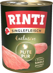 Rinti Singlefleisch Exclusive Turkey Pure - Can