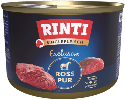 Rinti Single Meat Exclusive Horse Pure - Can