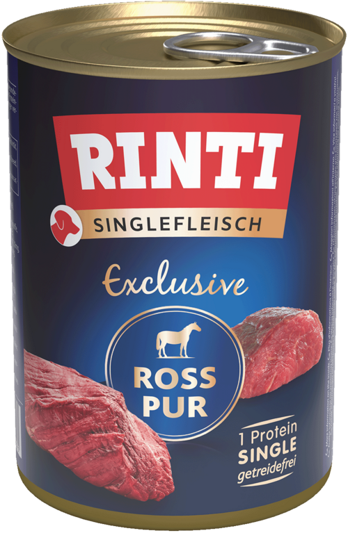 Rinti Single Meat Exclusive Horse Pure - Can