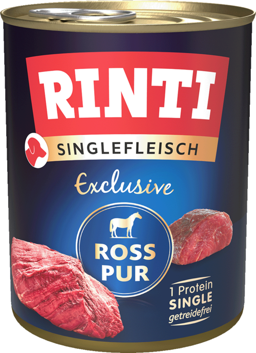 Rinti Single Meat Exclusive Horse Pure - Can