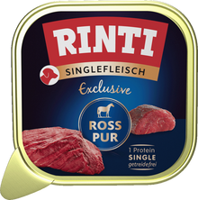 Rinti Singlemeat Exclusive Horse pure - Tray
