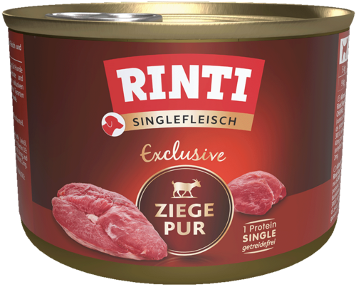 Rinti Singlefleisch Exclusive Ziege Pur - Dose