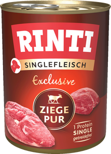 Rinti Singlefleisch Exclusive Ziege Pur - Dose