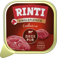 Rinti Singlefleisch Exclusive Pure Goat - Tray