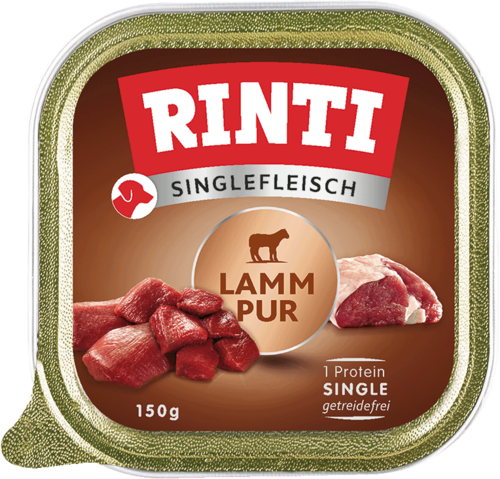 Rinti Singlefleisch Lamm Pur - Schale