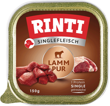 Rinti Singlemeat Lamb Pure - Tray