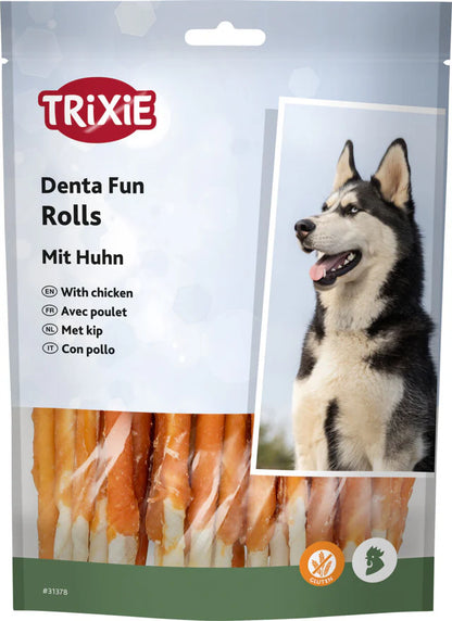 Trixie Denta Fun Rolls with Chicken