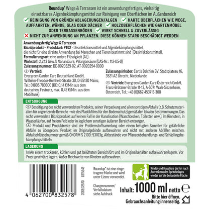Evergreen Roundup Wege & Terrassen Sprühflasche