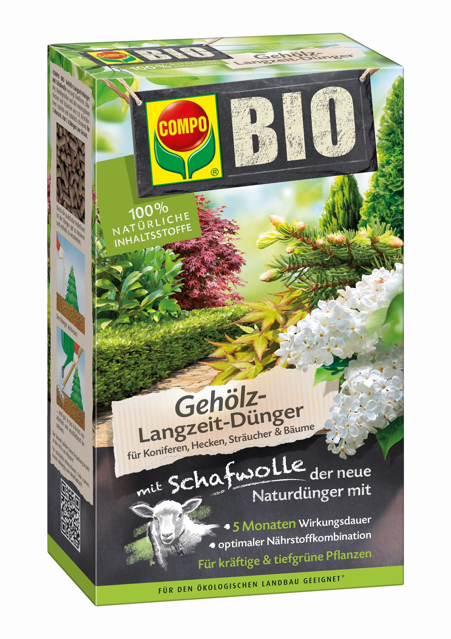 Compo Bio Gehölz Langzeitdünger 750 g