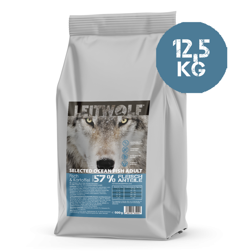 Leitwolf SELECTED OCEAN FISH Adult Fisch & Kartoffel