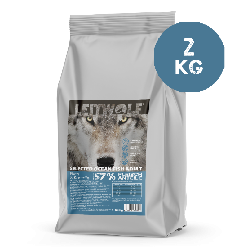 Leitwolf SELECTED OCEAN FISH Adult Fisch & Kartoffel